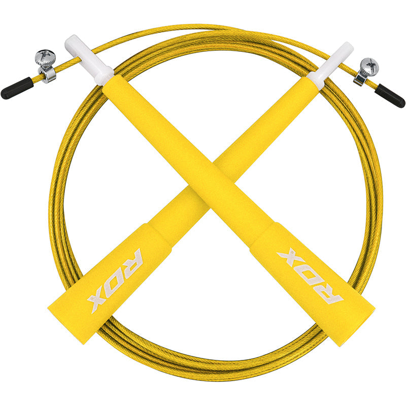 RDX C8 Adjustable Skipping Rope#color_yellow