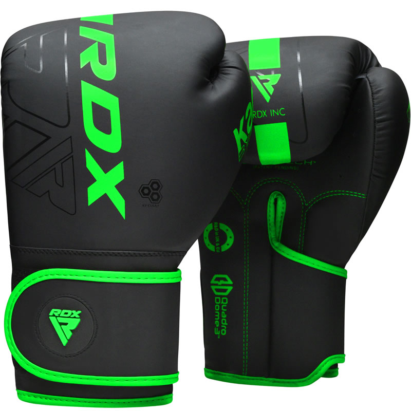 RDX F6 Kara Kids Boxing Gloves 6oz#color_green