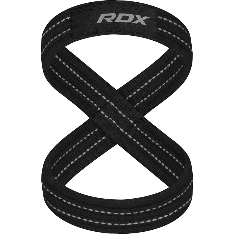 RDX weight lifting 8 Figure Strap#color_grey