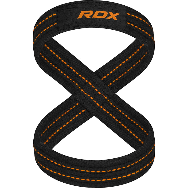 RDX weight lifting 8 Figure Strap#color_orange